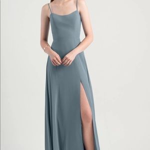 Jenny Yoo Mayan Blue Kiara size 8